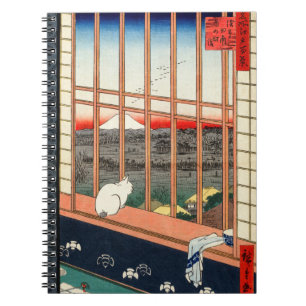Utagawa Hiroshige - Asakusa Rijstvelden Notitieboek