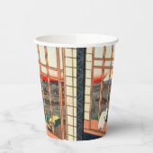 Utagawa Hiroshige - Asakusa Rijstvelden Papieren Bekers (Links)