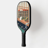 Utagawa Hiroshige - Asakusa Rijstvelden Pickleball Paddle (Links)