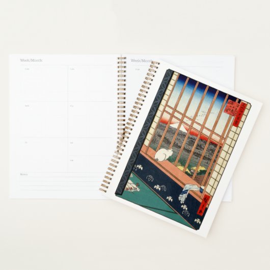 Utagawa Hiroshige - Asakusa Rijstvelden Planner (Display)