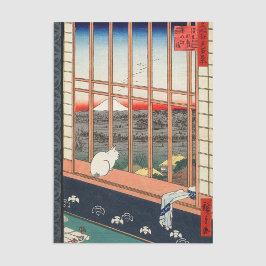 Utagawa Hiroshige - Asakusa Rijstvelden Tissuepapier