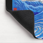 Utagawa Hiroshige, een Naruto whirlpool Muismat (Hoek)
