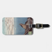 Utagawa Hiroshige - Fukagawa Susaki en Jumantsubo Bagagelabel (Voorkant horizontaal)