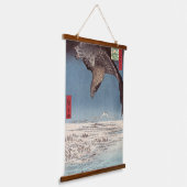 Utagawa Hiroshige - Fukagawa Susaki en Jumantsubo Hangend Wandkleed (Gebogen)