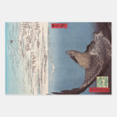 Utagawa Hiroshige - Fukagawa Susaki en Jumantsubo Inpakpapier Vel (Voorkant 3)