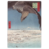 Utagawa Hiroshige - Fukagawa Susaki en Jumantsubo Klembord (Achterkant)