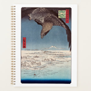 Utagawa Hiroshige - Fukagawa Susaki en Jumantsubo Planner