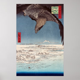 Utagawa Hiroshige - Fukagawa Susaki en Jumantsubo Poster