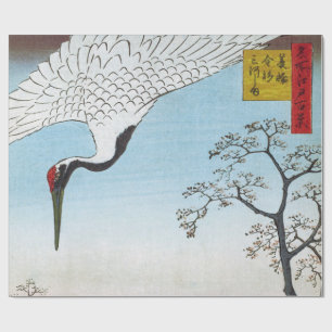 Utagawa Hiroshige - Minowa, Kanasugi, Mikawashima Cadeaupapier
