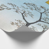 Utagawa Hiroshige - Minowa, Kanasugi, Mikawashima Cadeaupapier (Hoek)