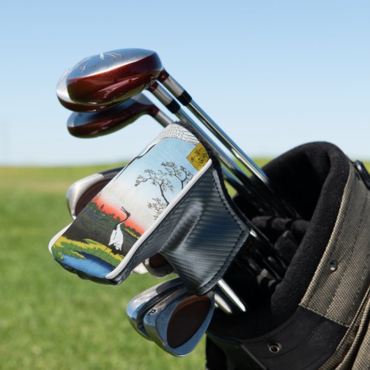 Utagawa Hiroshige - Minowa, Kanasugi, Mikawashima Golfheadcover (Insitu)