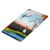 Utagawa Hiroshige - Minowa, Kanasugi, Mikawashima Magneet (Linkerzijde)