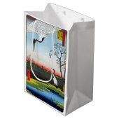 Utagawa Hiroshige - Minowa, Kanasugi, Mikawashima Medium Cadeauzakje (Voorkant Gekanteld)