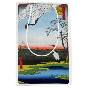 Utagawa Hiroshige - Minowa, Kanasugi, Mikawashima Medium Cadeauzakje