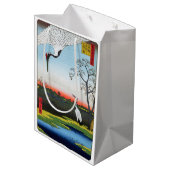 Utagawa Hiroshige - Minowa, Kanasugi, Mikawashima Medium Cadeauzakje (Achterkant Gekanteld)