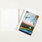 Utagawa Hiroshige - Minowa, Kanasugi, Mikawashima Planner (Display)
