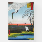 Utagawa Hiroshige - Minowa, Kanasugi, Mikawashima Spandoek (Verticaal)