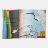 Utagawa Hiroshige - Minowa, Kanasugi, Mikawashima Theedoek (Horizontaal)