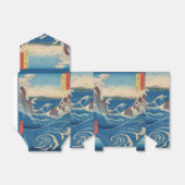 Utagawa Hiroshige - Naruto Whirlpool, provincie Aw Bedankdoosjes (Uitgevouwen)