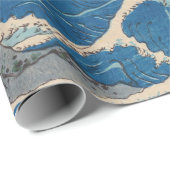 Utagawa Hiroshige - Naruto Whirlpool, provincie Aw Cadeaupapier (Rol Hoek)