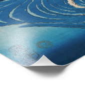 Utagawa Hiroshige - Naruto Whirlpool, provincie Aw Foto Afdruk (Hoek)