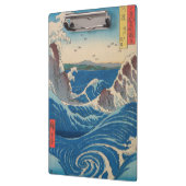 Utagawa Hiroshige - Naruto Whirlpool, provincie Aw Klembord (Links)