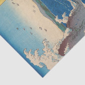 Utagawa Hiroshige - Naruto Whirlpool, provincie Aw Tissuepapier (Detail)