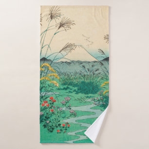 Utagawa Hiroshige - Otsuki Plain in de provincie K Bad Handdoek