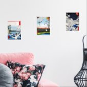 Utagawa Hiroshige - Selectie van meesterwerken Muurkunst Sets (Woonkamer)