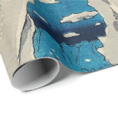 Utagawa Hiroshige - sneeuw op de berg Haruna Cadeaupapier (Rol Hoek)