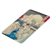Utagawa Hiroshige - sneeuw op de berg Haruna Magneet (Linkerzijde)