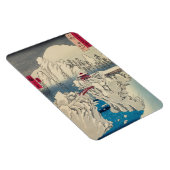 Utagawa Hiroshige - sneeuw op de berg Haruna Magneet (Rechterzijde)