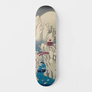 Utagawa Hiroshige - sneeuw op de berg Haruna Persoonlijk Skateboard