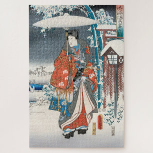 Utagawa Hiroshige - Verhaal van Genji, Elegante Pr Legpuzzel