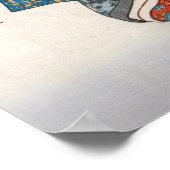 Utagawa Hiroshige - Verhaal van Genji, Elegante Pr Poster (Hoek)