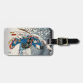 Utagawa Hiroshige - Verhaal van Genji, elegante vr Bagagelabel (Voorkant horizontaal)