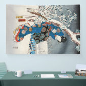 Utagawa Hiroshige - Verhaal van Genji, elegante vr Spandoek (Beurs)