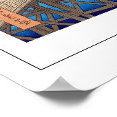 Utagawa Hiroshige Zedign Art Poster 7 (Hoek)