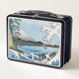 Utagawa Hiroshige - Zee van Satta, provincie Surug