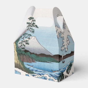 Utagawa Hiroshige - Zee van Satta, provincie Surug Bedankdoosjes