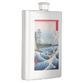 Utagawa Hiroshige - Zee van Satta, provincie Surug Flacon (Rechts)