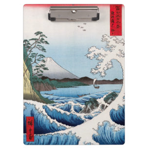 Utagawa Hiroshige - Zee van Satta, provincie Surug Klembord