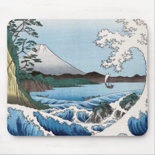 Utagawa Hiroshige - Zee van Satta, provincie Surug Muismat