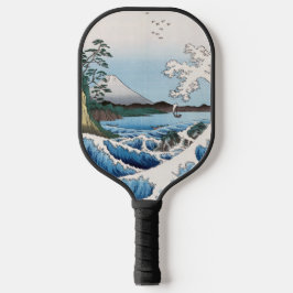 Utagawa Hiroshige - Zee van Satta, provincie Surug Pickleball Paddle