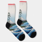 Utagawa Hiroshige - Zee van Satta, provincie Surug Sokken (Rechts)