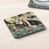 Utagawa Kuniyoshi Drankjes Onderzetter (Linkerzijde)