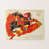 Utagawa Kuniyoshi-Geisha Legpuzzel (Horizontaal)