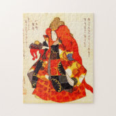 Utagawa Kuniyoshi-Geisha Legpuzzel (Verticaal)