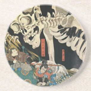 Utagawa Kuniyoshi Zandsteen Onderzetter