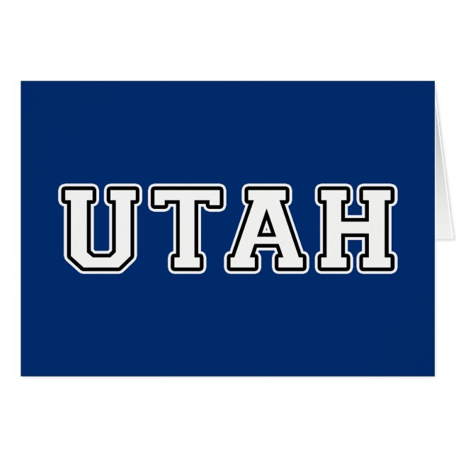 Utah (Voorkant Horizontaal)